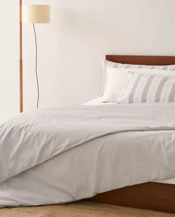 Bassols Funda Nórdica Cotton Gris Flash Sale