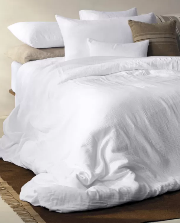 Bassols Funda Nórdica de Gasa Gauze Blanco Discount