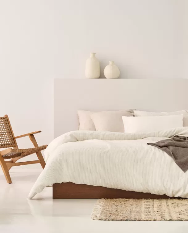 Bassols Funda Nórdica Flax Beige [Prenda Suelta] Outlet
