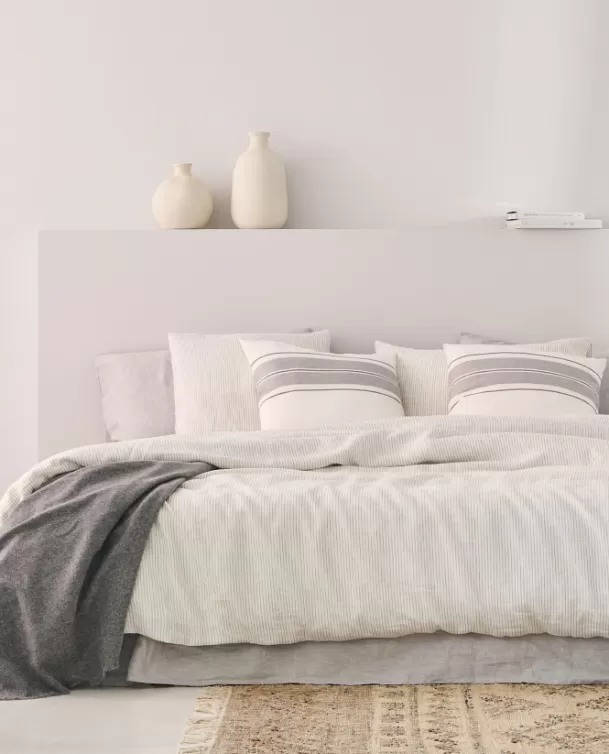 Bassols Funda Nórdica Flax Gris [Prenda Suelta] Store