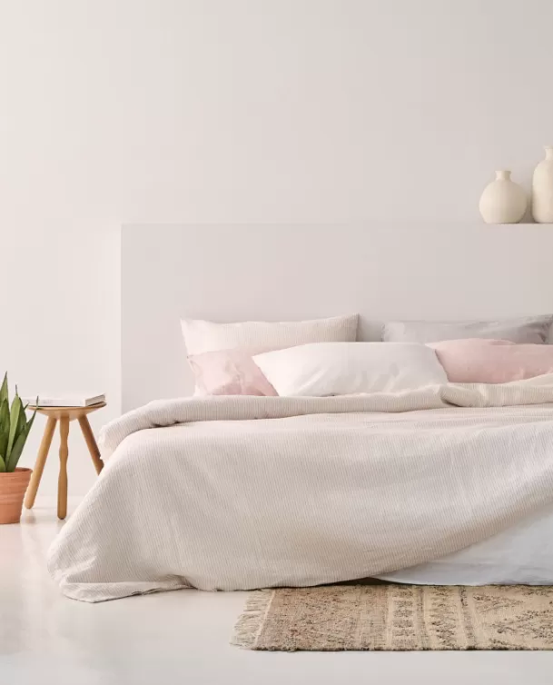 Bassols Funda Nórdica Flax Rosa [Prenda Suelta] Discount