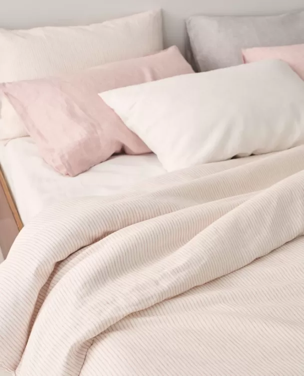 Bassols Funda Nórdica Flax Rosa [Prenda Suelta] Discount