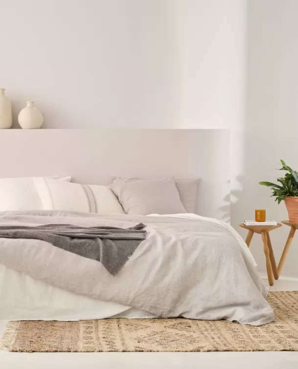 Bassols Funda Nórdica Linen Gris Cheap