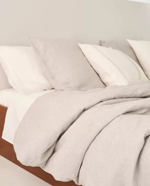 Bassols Funda Nórdica Linen Gris Cheap
