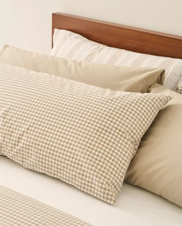 Bassols Fundas de Almohada Aran Beige Online