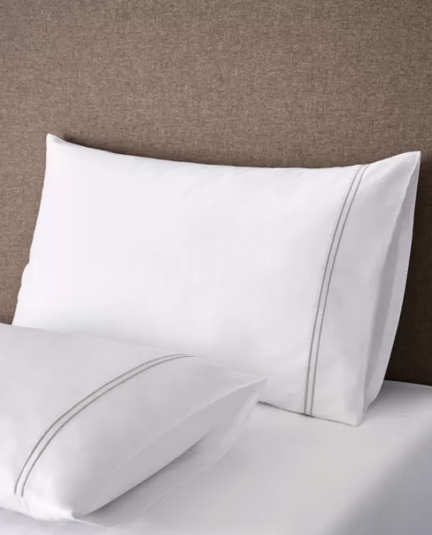 Bassols Fundas de Almohada Chamonix Gris Fashion
