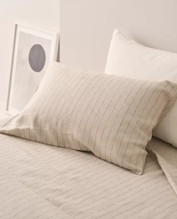 Bassols Fundas de Almohada Mill Beige Best Sale