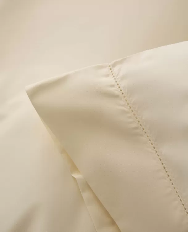 Bassols Fundas de Almohada Venecia Blanco Roto Shop