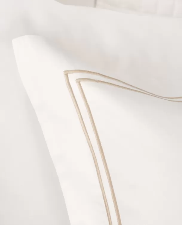Bassols Fundas de Cojines Chamonix Beige (Pack 2 unidades) Best