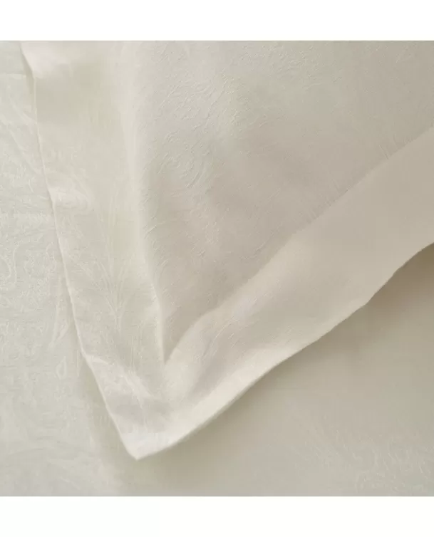 Bassols Fundas de Cojines Paisley Blanco (Pack 2 unidades) Outlet