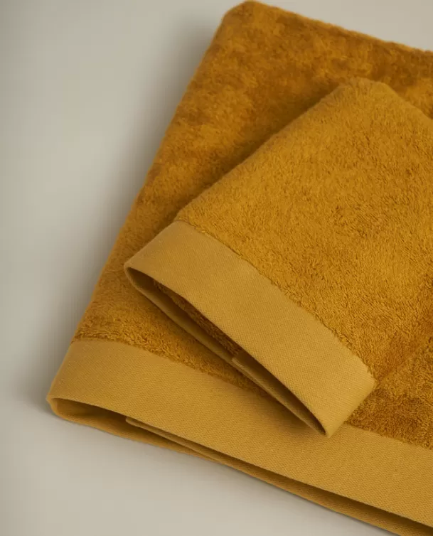 Bassols Toalla de Bambú Maya 550 Mostaza Discount